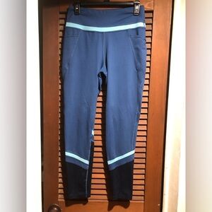 Tek Gear Drytek leggings. Blue. Size Large
